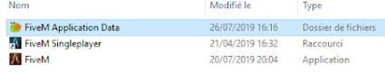 FiveM Application Data